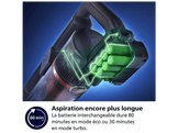 PHILIPS Aspirateur balai avec fonction nettoyage Série 7000 Aqua (XC7055/01)