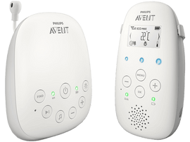 Deux babyphones blancs Philips Avent. L