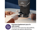 PHILIPS BAR300/60 Baristina Black - Machine expresso semi-automatique