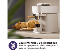 Charger l&#39;image dans la galerie, PHILIPS BAR302/20 Baristina Premium White - Machine expresso semi-automatique Machine expresso semi-automatique Blanc Premium
