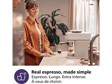 Charger l&#39;image dans la galerie, PHILIPS BAR302/20 Baristina Premium White - Machine expresso semi-automatique Machine expresso semi-automatique Blanc Premium
