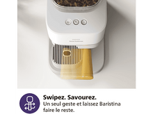 Charger l&#39;image dans la galerie, PHILIPS BAR302/20 Baristina Premium White - Machine expresso semi-automatique
