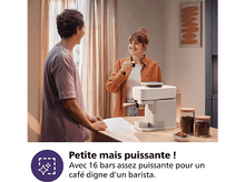 Charger l&#39;image dans la galerie, PHILIPS BAR302/20 Baristina Premium White - Machine expresso semi-automatique Machine expresso semi-automatique Blanc Premium
