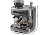 PHILIPS Barista Brew (PSA3228/01) - Machine à expresso semi-automatique - Argenté