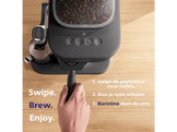 PHILIPS Baristina Latte BAR400/60 - Machine à piston - Noir - Machine à piston - Noir