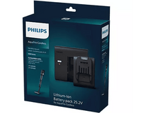Charger l&#39;image dans la galerie, Boîte de batterie Philips AquaTrio Cordless, avec batterie et station de charge.
