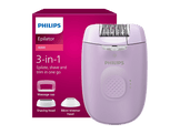 PHILIPS BRE257/00 Epilator Series 4000 – Epileren, scheren en exfoliëren -Ledlamp