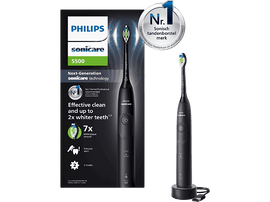 Brosse à dents électrique Philips Sonicare noire. L