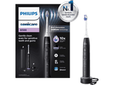 PHILIPS Brosse à dents électrique Sonicare série 6500 noire + étui de voyage - HX7411/02