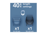 PHILIPS BT7665/15 Tondeuse à barbe Series 7000 Noir métallisé