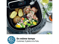 PHILIPS HD9916/00 3-in-1 Food Divider - Trisecteur d'aliments pour airfryer Trisecteur d'aliments