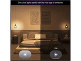 PHILIPS HUE Ampoule Essential Smart A60, lumière blanche et colorée