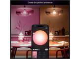PHILIPS HUE Ampoule Essential Smart A60, lumière blanche et colorée