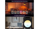 PHILIPS HUE Ampoule LED A60, lumière blanche et colorée, culot E27, lot de 2