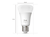 PHILIPS HUE Ampoule LED A60, lumière blanche et colorée, culot E27, lot de 2
