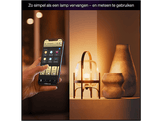 PHILIPS HUE Ampoule LED A67, lumière blanche et colorée, culot E27, lot de 2