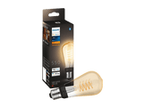 PHILIPS HUE Ampoule LED Edison ST64 Lumière blanc chaude E27 (34298900)