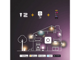 PHILIPS HUE Ampoule LED Spot GU10 4.2W Blanc et lumière colorée Blanc 2 pièces (929003666502)