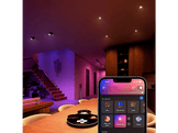 PHILIPS HUE Ampoule LED Spot GU10 4.2W Blanc et lumière colorée Blanc 2 pièces (929003666502)