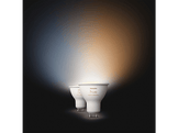 PHILIPS HUE Ampoule LED Spot GU10 4.2W Lumière blanche chaude à froide 2 pièces (929003666702)