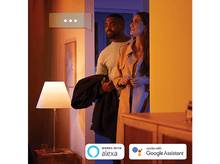 Charger l&#39;image dans la galerie, PHILIPS HUE Ampoule Smart White Ambiance E14 4 W - 2 pièces (35673300)
