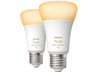 PHILIPS HUE Ampoule Smart White Ambiance E27 8 W - 2 pièces (29125600)