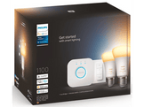 PHILIPS HUE Ampoule Smart White Ambiance E27 8 W - Kit de démarrage (29181200)