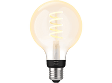 Charger l&#39;image dans la galerie, PHILIPS HUE Ampoule Smart White Ambiance Filament Globe E27 7 W (30148100)
