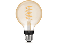 Charger l&#39;image dans la galerie, PHILIPS HUE Ampoule Smart White Ambiance Filament Globe E27 7 W (30148100)
