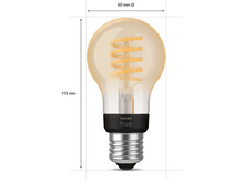 Charger l&#39;image dans la galerie, PHILIPS HUE Ampoule Smart White Ambiance Filament Standard E27 7 W (30142900)
