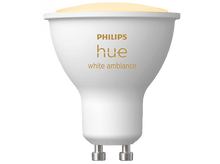 Charger l&#39;image dans la galerie, PHILIPS HUE Ampoule Smart White Ambiance GU10 4.3 W Blanc (33990300)
