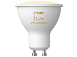 PHILIPS HUE Ampoule Smart White Ambiance GU10 4.3 W Blanc (33990300)