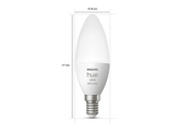 PHILIPS HUE Ampoule Smart White and Color E14 4 W - 2 pièces (35671900)