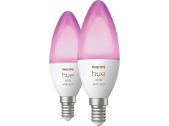 PHILIPS HUE Ampoule Smart White and Color E14 4 W - 2 pièces (35671900)