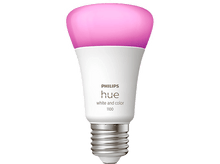 Charger l&#39;image dans la galerie, PHILIPS HUE  Ampoule Smart White and Color E27 9 W (29117100) Ampoule LED connectée Multicolore Ajoutez un pont Hue Bridge pour débloquer plus de fonctionnalités
