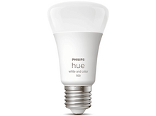 Charger l&#39;image dans la galerie, PHILIPS HUE  Ampoule Smart White and Color E27 9 W (29117100) Ampoule LED connectée Multicolore Ajoutez un pont Hue Bridge pour débloquer plus de fonctionnalités
