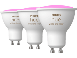 PHILIPS HUE Ampoule Smart White and Color GU10 5 W - 3 pièces (34276700)