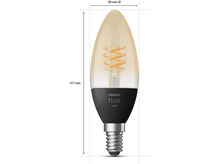 Charger l&#39;image dans la galerie, PHILIPS HUE Ampoule Smart White Blanc chaud E14 4.5 W - 2 pièces (30221100)
