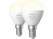 Charger l&#39;image dans la galerie, PHILIPS HUE Ampoule Smart White Blanc chaud E14 5.7 W - 2 pièces (35677100)
