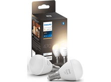 Charger l&#39;image dans la galerie, PHILIPS HUE Ampoule Smart White Blanc chaud E14 5.7 W - 2 pièces (35677100)
