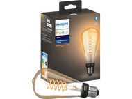 PHILIPS HUE Ampoule Smart White Filament Edison Blanc chaud E27 7 W (27917900)