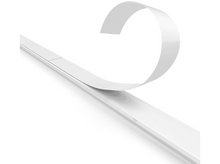 Charger l&#39;image dans la galerie, Un ruban blanc est décollé d&#39;une surface blanche, révélant un petit espace.
