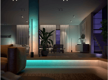 Charger l&#39;image dans la galerie, PHILIPS HUE  Bande Smart Gradient Kit de base RGB 2 m (33996500) Bande lumineuse LED Multicolore Ajoutez un pont Hue Bridge pour débloquer plus de fonctionnalités
