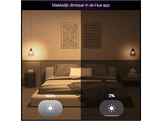 PHILIPS HUE Bundle Essential Ampoule connectée A60 - Lumière blanche et colorée 3 pièces + Interrupteur variateur sans fil
