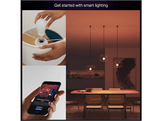 PHILIPS HUE Bundle Essential Ampoule connectée A60 - Lumière blanche et colorée 3 pièces + Interrupteur variateur sans fil