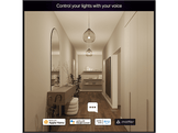 PHILIPS HUE Bundle Essential Ampoule connectée A60 - Lumière blanche et colorée 3 pièces + Interrupteur variateur sans fil