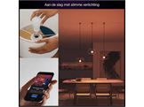 PHILIPS HUE Bundle Essential Ampoule connectée A60 - Lumière blanche et colorée 3 pièces + Interrupteur variateur sans fil