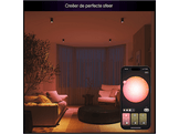 PHILIPS HUE Bundle Essential Spot LED GU10 connecté - Lumière blanche et colorée - 3 pièces + Interrupteur variateur sans fil