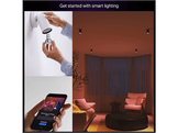 PHILIPS HUE Bundle Essential Spot LED GU10 connecté - Lumière blanche et colorée - 3 pièces + Interrupteur variateur sans fil