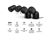 Charger l&#39;image dans la galerie, PHILIPS HUE Caméra de surveillance Smart Secure sur batterie Noir (2107721)
